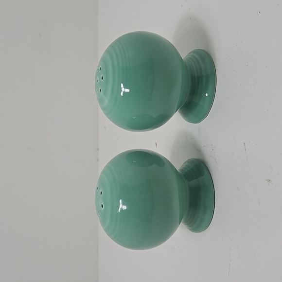 Fiestaware Dining Fiestaware Sea Mist Green Salt And Pepper Shakers